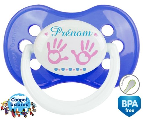 Tetine Personnalisee Main De Bebe Fille Prenom Embout Anatomique Tetine Personnalisee Main De Bebe Fille Prenom Embout Anatomique