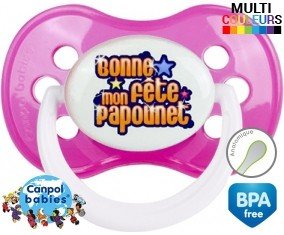Bonne fête papounet: Sucette Anatomique-su7.fr