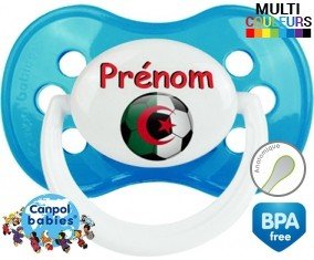 Ballon foot Algérie + prénom: Sucette Anatomique-su7.fr