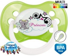 Souris + prénom: Sucette Anatomique-su7.fr