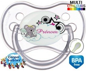 Souris + prénom: Sucette Anatomique-su7.fr