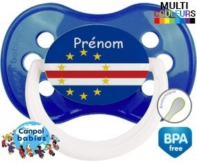 Drapeau cap vert + prénom: Sucette Anatomique-su7.fr