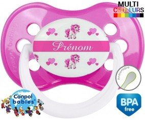 Licorne style3 + prénom: Sucette Anatomique-su7.fr