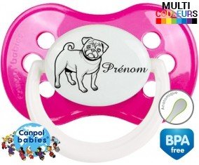 Chien style2 + prénom: Sucette Anatomique-su7.fr