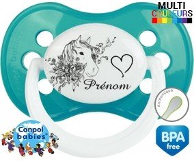 Cheval + prénom: Sucette Anatomique-su7.fr