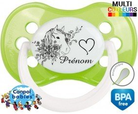 Cheval + prénom: Sucette Anatomique-su7.fr
