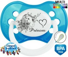 Cheval + prénom: Sucette Anatomique-su7.fr