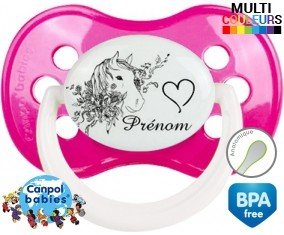 Cheval + prénom: Sucette Anatomique-su7.fr