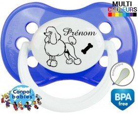 Caniche + prénom: Sucette Anatomique-su7.fr