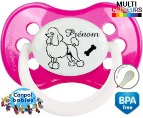 Caniche + prénom: Sucette Anatomique-su7.fr