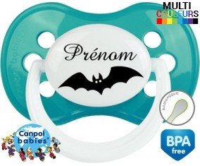 Chauve souris + prénom: Sucette Anatomique-su7.fr