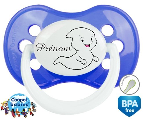 Fantôme + prénom: Sucette Anatomique-su7.fr