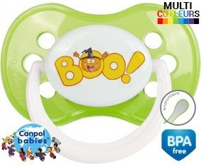 Boo + citrouille halloween: Sucette Anatomique-su7.fr