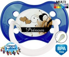 Fleur + prénom: Sucette Anatomique-su7.fr