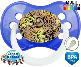 Leopard : Tétine Anatomique personnalisée