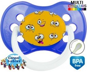 Smiley : Sucette Anatomique personnalisée