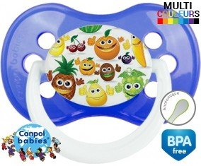 Fruits : Sucette Anatomique personnalisée