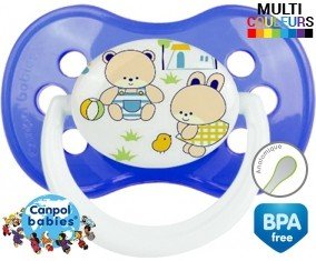 Nounours style1 : Sucette Anatomique personnalisée
