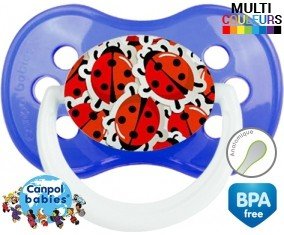 Coccinelles : Tétine Anatomique personnalisée
