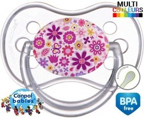 Fleur multicolors: Sucette Anatomique-su7.fr