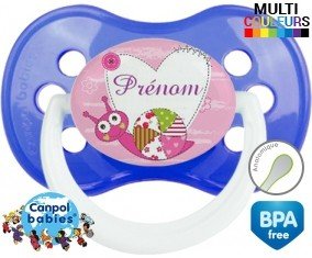 Escargot + prénom: Sucette Anatomique-su7.fr
