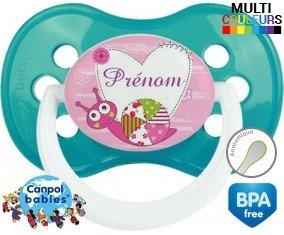 Escargot + prénom: Sucette Anatomique-su7.fr