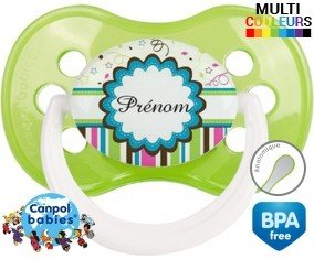 Étoile design (garçon) + prénom: Sucette Anatomique-su7.fr