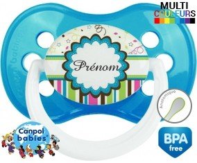 Étoile design (garçon) + prénom: Sucette Anatomique-su7.fr