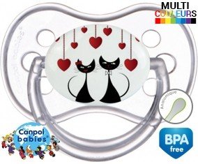 Chats + cœurs: Sucette Anatomique-su7.fr