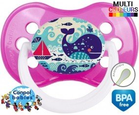 Baleine bâteau: Sucette Anatomique-su7.fr