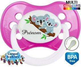 Koalas + prénom: Sucette Anatomique-su7.fr