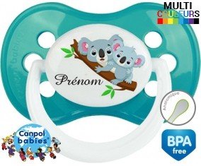 Koalas + prénom: Sucette Anatomique-su7.fr
