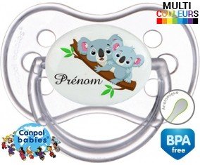 Koalas + prénom: Sucette Anatomique-su7.fr