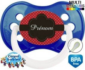 Design marron + prénom: Sucette Anatomique-su7.fr