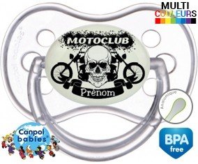 Motard + prénom: Sucette Anatomique-su7.fr