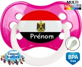 Drapeau egypte + prénom: Sucette Anatomique-su7.fr