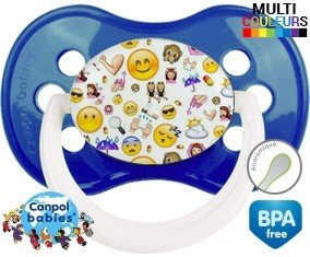 Motif smiley: Sucette Anatomique-su7.fr