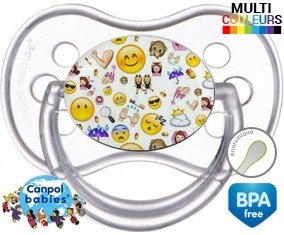 Motif smiley: Sucette Anatomique-su7.fr