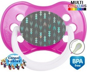 Flèches turquoise: Sucette Anatomique-su7.fr