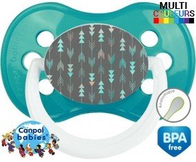 Flèches turquoise: Sucette Anatomique-su7.fr