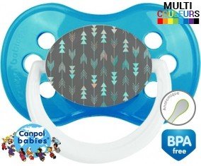 Flèches turquoise: Sucette Anatomique-su7.fr