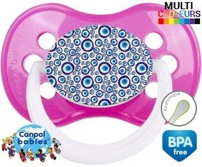 Motif oeil grec turc: Sucette Anatomique-su7.fr