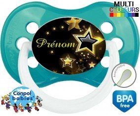 Étoile brillante 2 + prénom: Sucette Anatomique-su7.fr