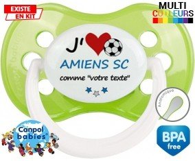 J'aime amiens sc + prénom: Sucette Anatomique-su7.fr