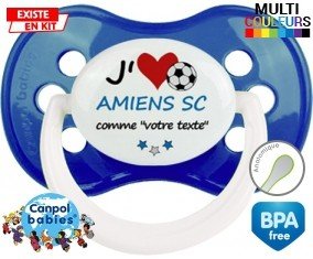 J'aime amiens sc + prénom: Sucette Anatomique-su7.fr