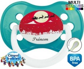 Noël renne + prénom: Sucette Anatomique-su7.fr