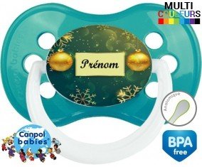 Boule noël + prénom: Sucette Anatomique-su7.fr