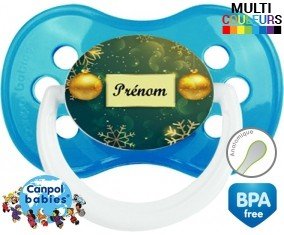 Boule noël + prénom: Sucette Anatomique-su7.fr