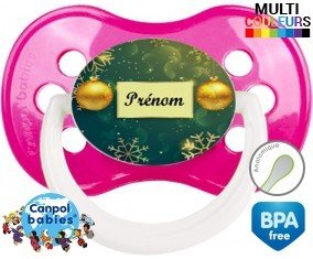Boule noël + prénom: Sucette Anatomique-su7.fr