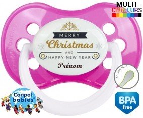 Merry christmas style2 + prénom: Sucette Anatomique-su7.fr